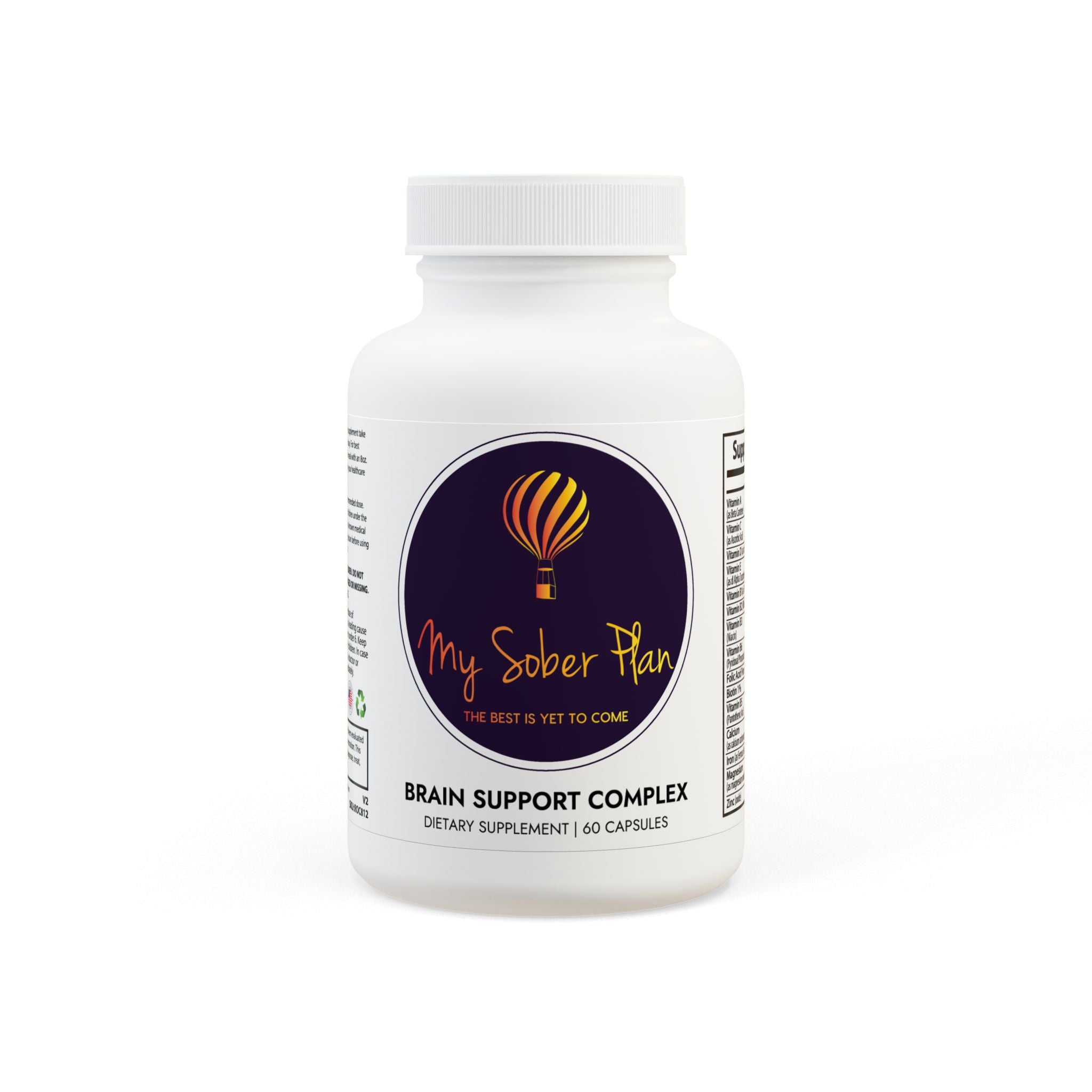 Brain Support Complex Supplement (60 Capsules)