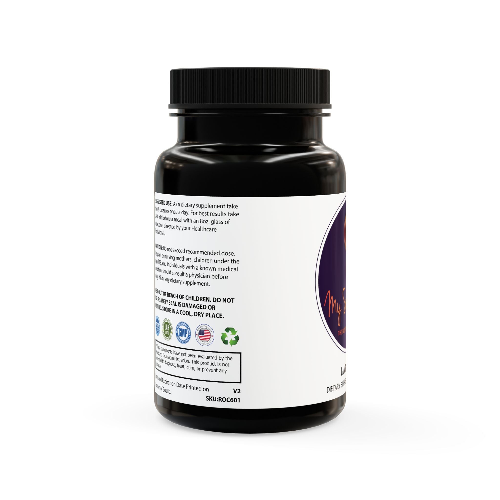 L-Arginine Supplement (60 Capsules)