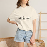 Load image into Gallery viewer, soft &amp; sober Tee