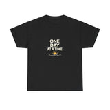 Load image into Gallery viewer, One Day At A Time — Sunrise Recovery Tee
