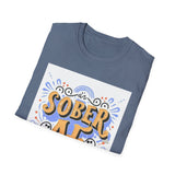 Load image into Gallery viewer, Sober AF - 02 - Unisex Softstyle T-Shirt