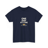 Load image into Gallery viewer, One Day At A Time — Sunrise Recovery Tee