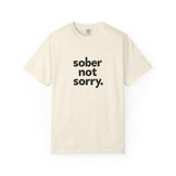 Load image into Gallery viewer, Sober Not Sorry Tee