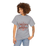 Load image into Gallery viewer, I Survived Dry January - Unisex Heavy Cotton Tee