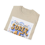 Load image into Gallery viewer, Sober AF - 02 - Unisex Softstyle T-Shirt